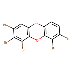 1,2,3,8,9-pentabromo-dibenzo-dioxin