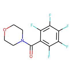 Pentafluorobenzoic acid, morpholide