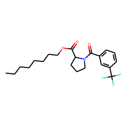 L-Proline, N-(3-trifluoromethylbenzoyl)-, octyl ester