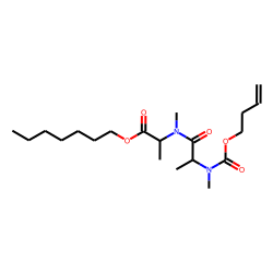 DL-Alanyl-DL-alanine, N,N'-dimethyl-N'-(byt-4-en-1-yloxycarbonyl)-, heptyl ester