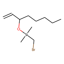 1-Octen-3-ol, bromomethyldimethylsilyl ether