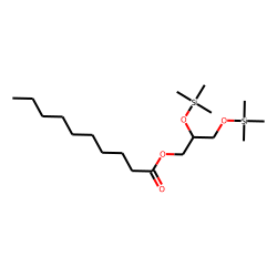 Decanoic acid, 2,3-bis(trimethylsiloxy)propyl ester