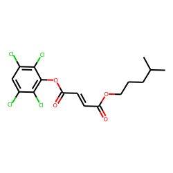 Fumaric acid, isohexyl 2,3,5,6-tetrachlorophenyl ester