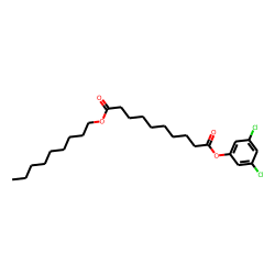 Sebacic acid, 3,5-dichlorophenyl nonyl ester