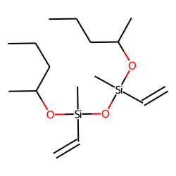 Silane, methylvinyl(pent-2-yloxy)(methylvinyl(pent-2-yloxy)silyloxy)-