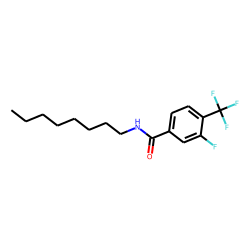 Benzamide, 3-fluoro-4-trifluoromethyl-N-octyl-