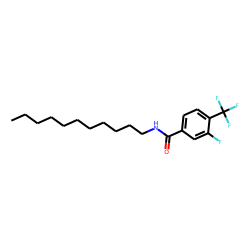Benzamide, 3-fluoro-4-trifluoromethyl-N-undecyl-