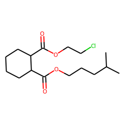 1,2-Cyclohexanedicarboxylic acid, 2-chloroethyl isohexyl ester
