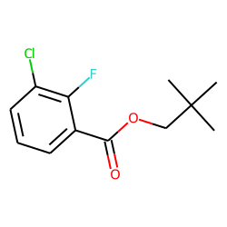 3-Chloro-2-fluorobenzoic acid, neopentyl ester