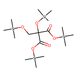 C-(Hydroxymethyl)glyceraric acid, TMS
