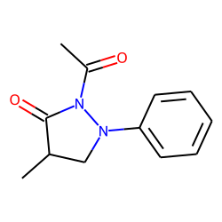 1-Phenyl-2-acetyl-4-methyl-3-pyrazolidone