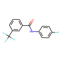 Benzamide, N-(4-fluorophenyl)-3-trifluoromethyl-