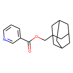 Nicotinic acid, 1-adamantylmethyl ester