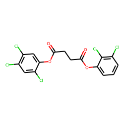 Succinic acid, 2,3-dichlorophenyl 2,4,5-trichlorophenyl ester