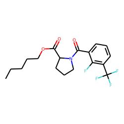 L-Proline, N-(2-fluoro-3-trifluoromethylbenzoyl)-, pentyl ester