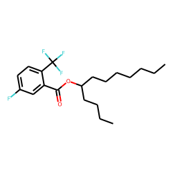 5-Fluoro-2-trifluoromethylbenzoic acid, 5-dodecyl ester