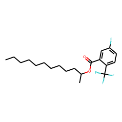 5-Fluoro-2-trifluoromethylbenzoic acid, 2-dodecyl ester