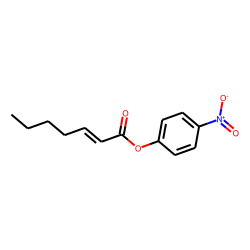 2-Heptenoic acid, 4-nitrophenyl ester