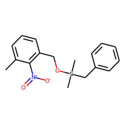 3-Methyl-2-nitrobenzyl alcohol, benzyldimethylsilyl ether