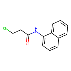 Propanamide, N-(1-naphthyl)-3-chloro-