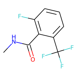 Benzamide, 6-trifluoromethyl-2-fluoro-N-methyl-