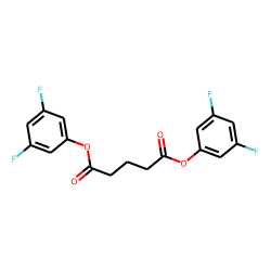 Glutaric acid, di(3,5-difluorophenyl) ester