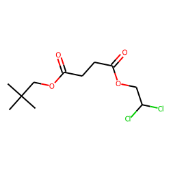 Succinic acid, 2,2-dichloroethyl neopentyl ester
