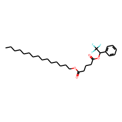 Glutaric acid, pentadecyl 1-phenyl-2,2,2-trifluoroethyl ester