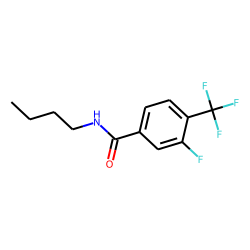 Benzamide, 3-fluoro-4-trifluoromethyl-N-butyl-