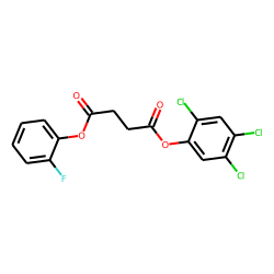 Succinic acid, 2-fluorophenyl 2,4,5-trichlorophenyl ester