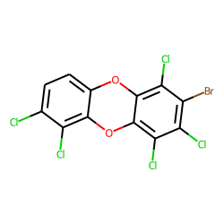 2-bromo, 1,3,4,6,7-pentachloro-dibenzo-dioxin