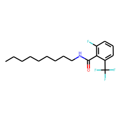 Benzamide, 6-trifluoromethyl-2-fluoro-N-nonyl-
