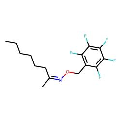 2-Octanone oxime, o-[(pentafluorophenyl)methyl]-