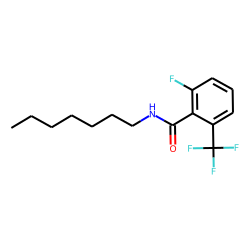 Benzamide, 6-trifluoromethyl-2-fluoro-N-heptyl-