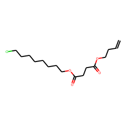 Succinic acid, 8-chlorooctyl but-3-en-1-yl ester