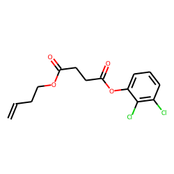 Succinic acid, 2,3-dichlorophenyl but-3-en-1-yl ester