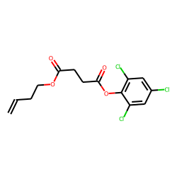 Succinic acid, 2,4,6-trichlorophenyl but-3-en-1-yl ester
