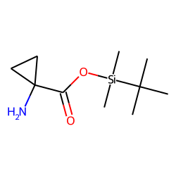 1-Aminocyclopropanecarboxylic acid, tert-butyldimethylsilyl ester