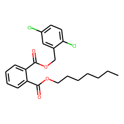 Phthalic acid, 2,5-dichlorobenzyl heptyl ester