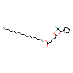 Glutaric acid, hexadecyl 1-phenyl-2,2,2-trifluoroethyl ester