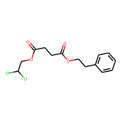 Succinic acid, 2,2-dichloroethyl phenethyl ester