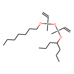Silane, methylvinyl(hept-4-yloxy)(methylvinylheptyloxysilyloxy)-