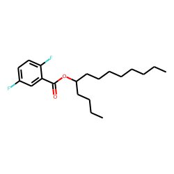 2,5-Difluorobenzoic acid, 5-tridecyl ester