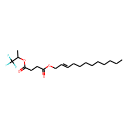 Succinic acid, dodec-2-en-1-yl 1,1,1-trifluoroprop-2-yl ester