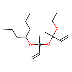 Silane, methylvinyl(hept-4-yloxy)(methylvinylethoxysilyloxy)-