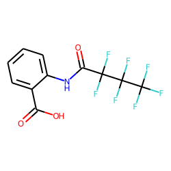 Benzoic acid, 2-(heptafluorobutyrylamino)-