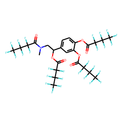 (.+/-.)-Epinephrine, N,O,O',O''-tetrakis(heptafluorobutyryl)-