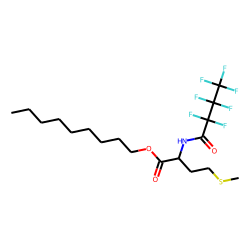 l-Methionine, n-heptafluorobutyryl-, nonyl ester