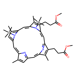 Deuteroporphyrin-IX dimethyl ester, bis(trimethylsiloxy)silicon(IV) derivative