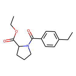 L-Proline, N-(4-ethylbenzoyl)-, ethyl ester